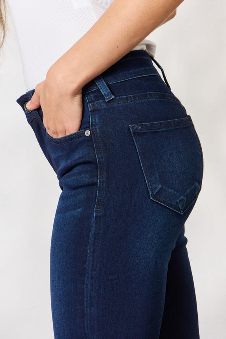 Kancan Full Size Mid Rise Flare Jeans - AnAs Market