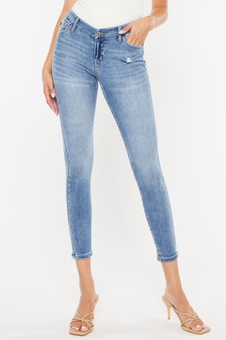 Kancan High Waist Cat's Whiskers Skinny Jeans - AnAs Market