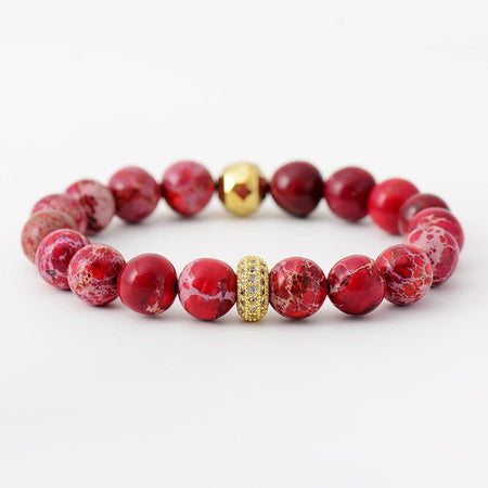 Natural Stone Beaded Bracelet - AnAs Market