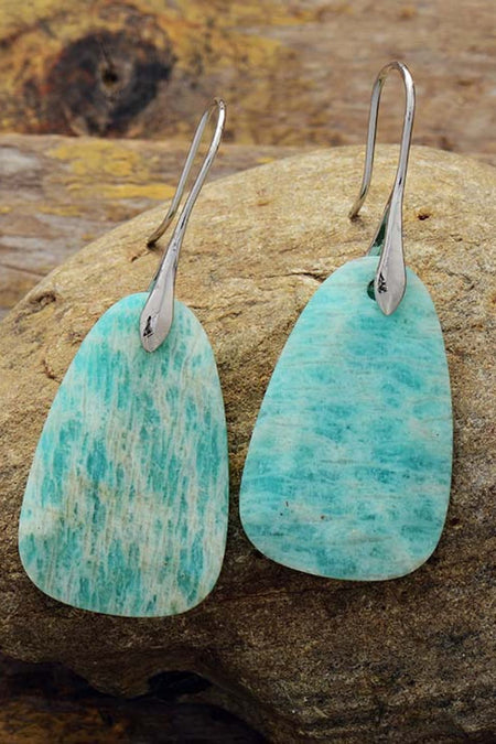 Natural Stone Dangle Earrings - AnAs Market