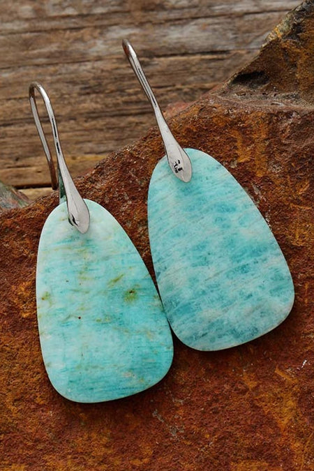 Natural Stone Dangle Earrings - AnAs Market