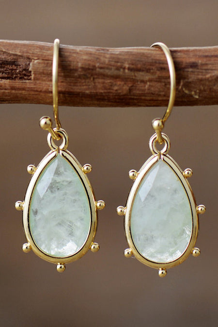 Natural Stone Teardrop Earrings - AnAs Market