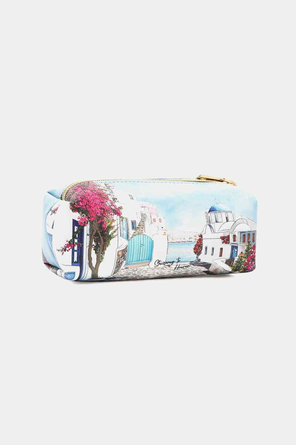 Nicole Lee USA Printed Handbag with Three Pouches - AnAs Market