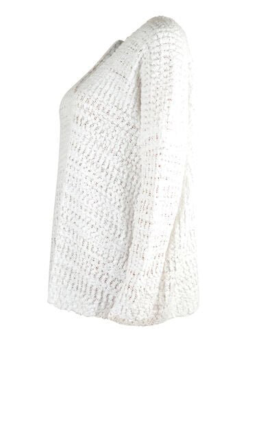 Angel Wings Single Shoulder Long Sleeve Sweater - S. M. & Co. Shoulder Sweater